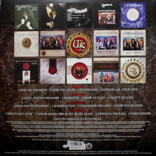 Whitesnake - Greatest Hits - Revisited - Remixed - Remastered - MMXXII [Red Vinyl] (190296482342)
