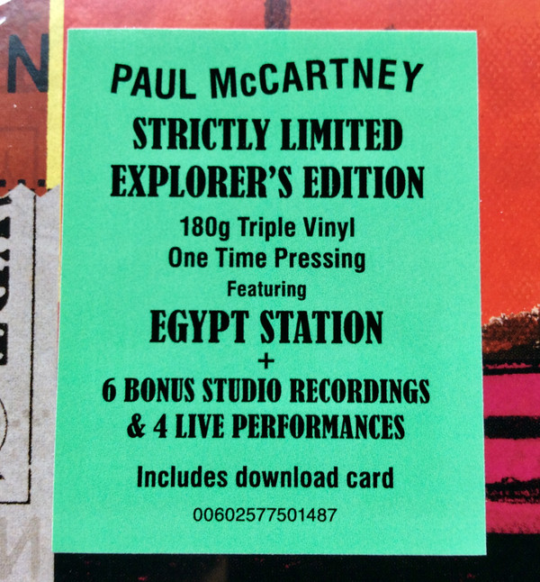 Paul McCartney - Egypt Station [Explorer’s Edition] (00602577501487)