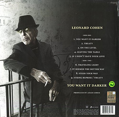 Leonard Cohen - You Want It Darker (88985365071)