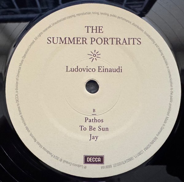 Ludovico Einaudi - The Summer Portraits (0602468061649)