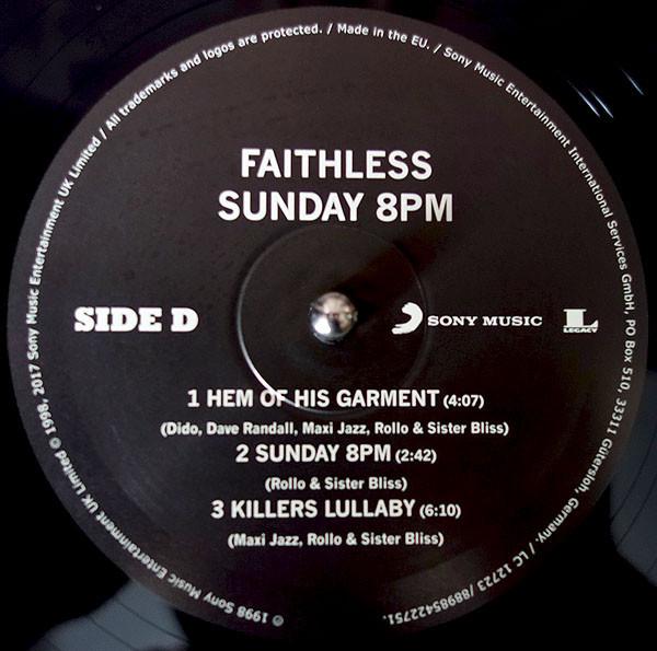 Faithless - Sunday 8PM (88985422751)