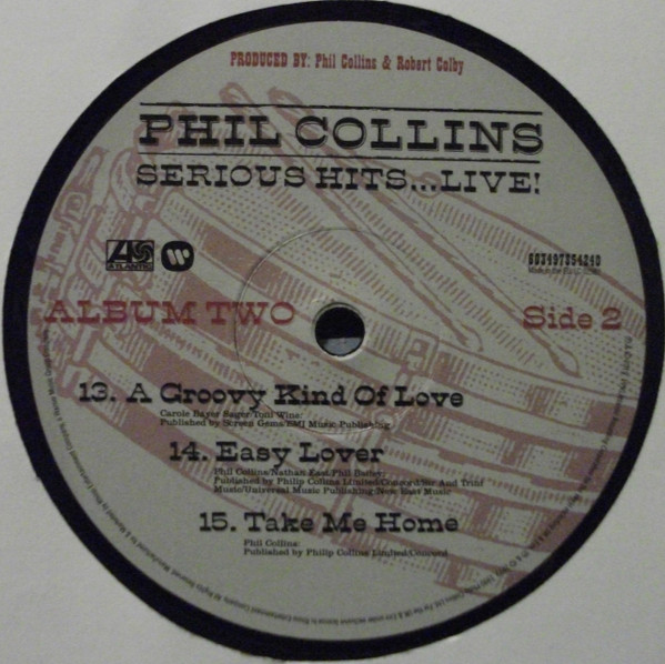 Phil Collins - Serious Hits...Live! (603497854240)