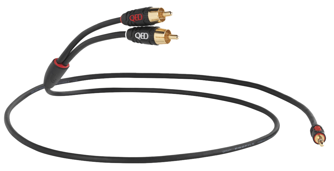 QED Profile J2P 2RCA-3.5Jack 3,0m QE5091