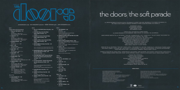 The Doors - The Soft Parade [50th Anniversary Edition LP+3CD] (603497851324)