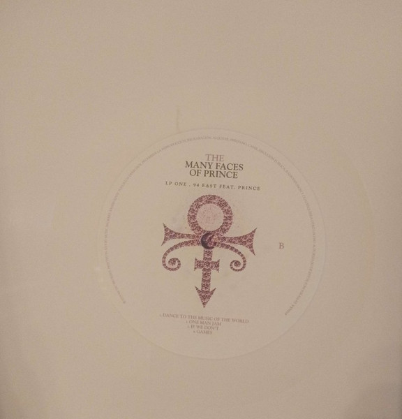 Various Artists - The Many Faces Of Prince [White Vinyl] (7798093712292)