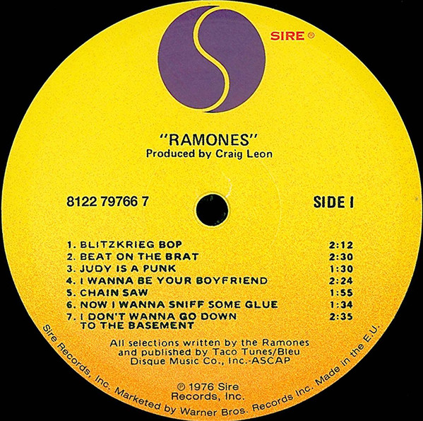 Ramones - Ramones (8122 79766 7)