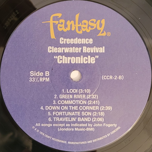 Creedence Clearwater Revival - Chronicle, The 20 Greatest Hits (CCR-2)