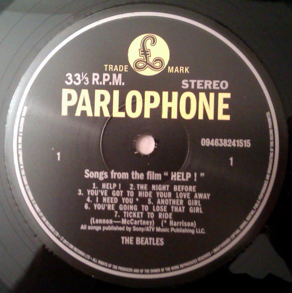 Vinilovaya Plastinka The Beatles Help Usa