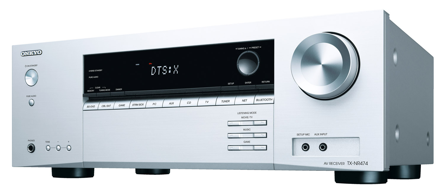Onkyo TX-NR 474 silver