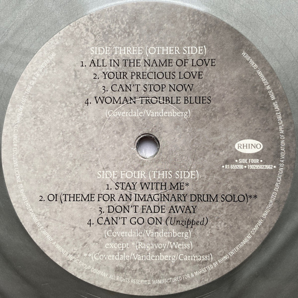 Whitesnake - Restless Heart [25th Anniversary Edition] [Silver Vinyl] (R1 659200)
