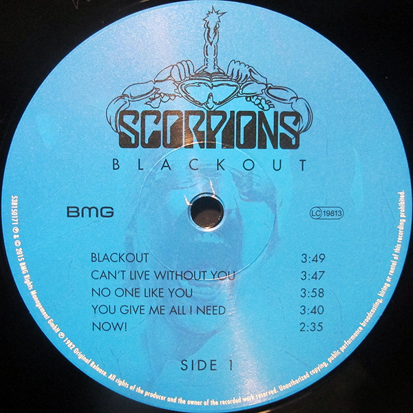 Scorpions - Blackout (538150171)