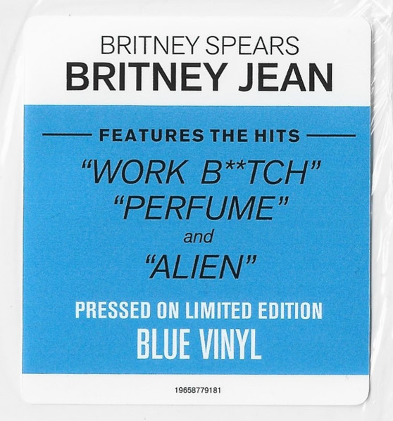 Britney Spears - Britney Jean [Blue Vinyl] (19658779181)