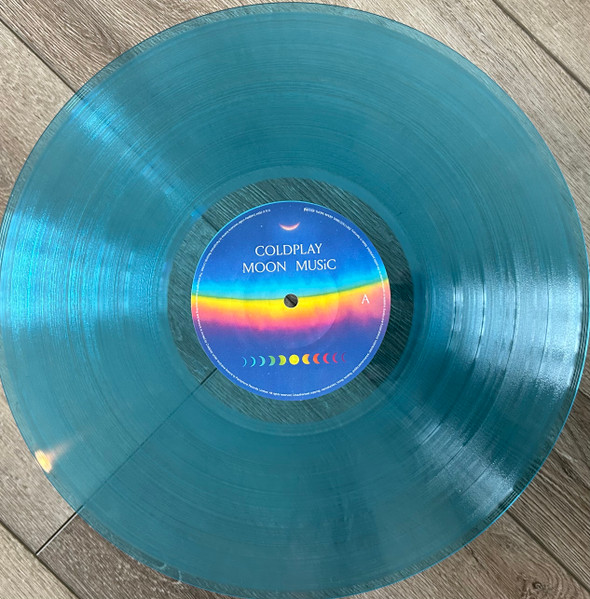 Coldplay - Moon Music [Blue Translucent Vinyl] (5021732278906)