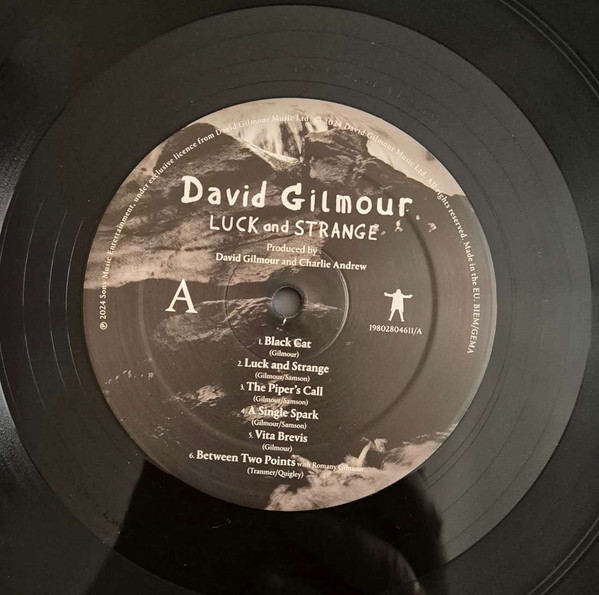 David Gilmour - Luck And Strange [Black Vinyl] (198028046114)