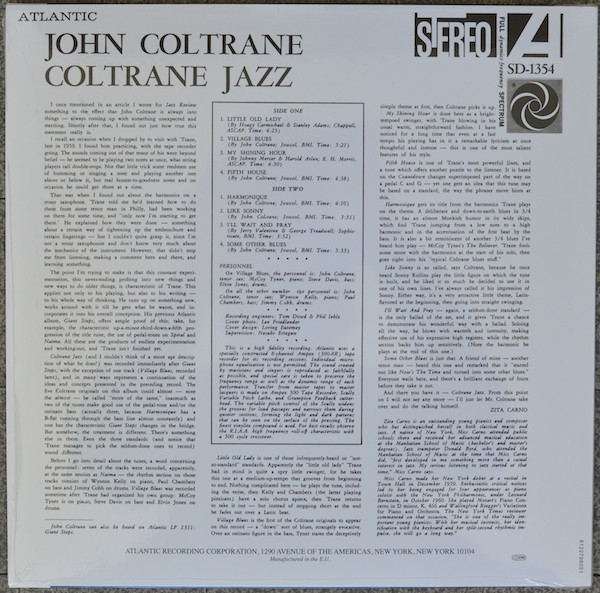John Coltrane - Coltrane Jazz (81227980511)