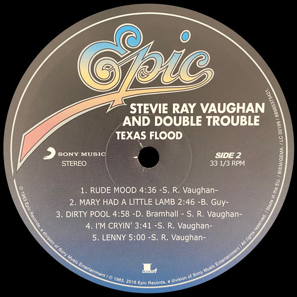 Stevie Ray Vaughan and Double Trouble - Texas Flood (88985375421)