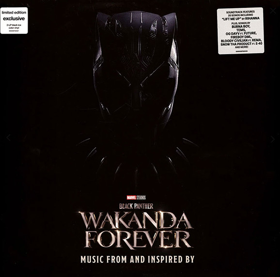 OST - Black Panther: Wakanda Forever [Original Motion Picture Soundtrack] [Black Ice Vinyl] (00050087520410)