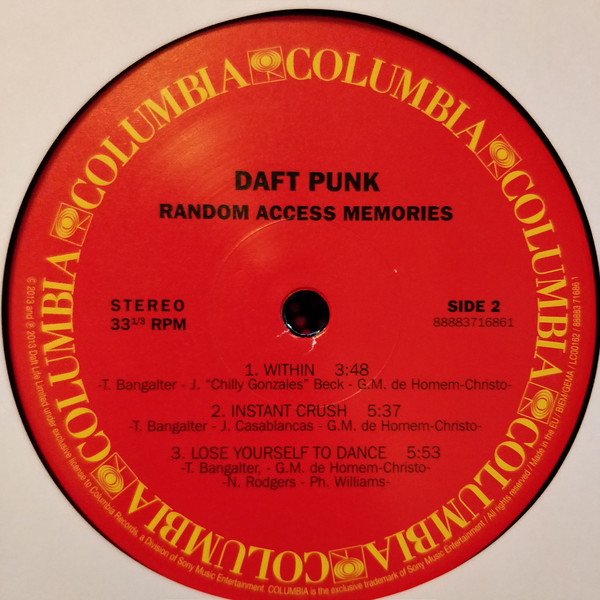 Daft Punk - Random Access Memories (88883716861)