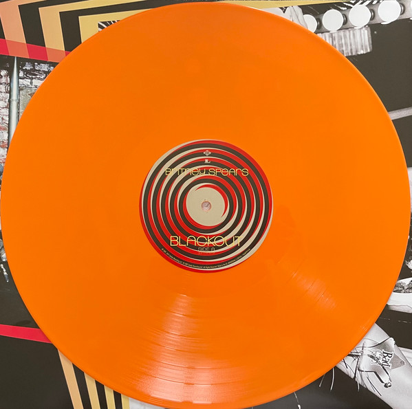 Britney Spears - Blackout [Orange Vinyl] (19658779151)