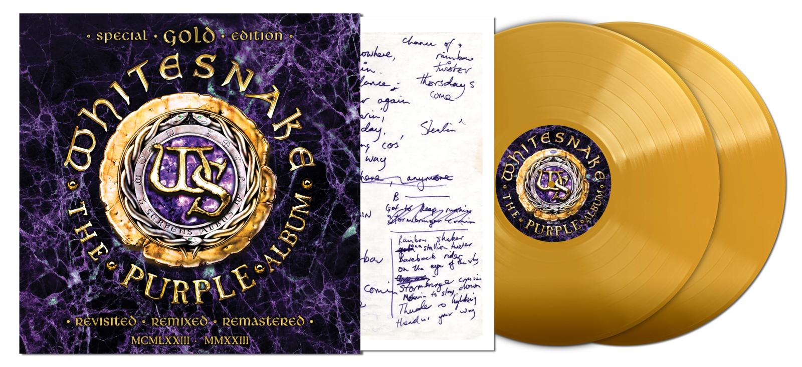 Whitesnake - The Purple Album : Special Gold Edition [Gold Vinyl] (603497830329)