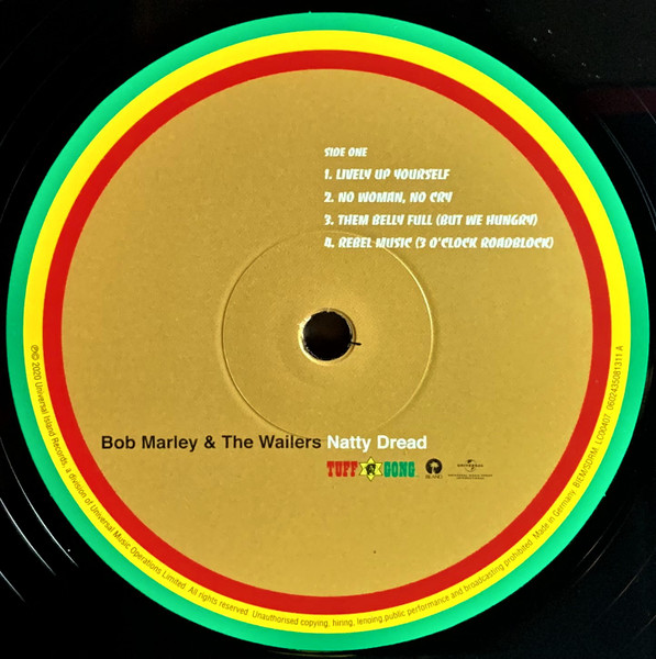 Bob Marley & The Wailers - Natty Dread (00602435081311)