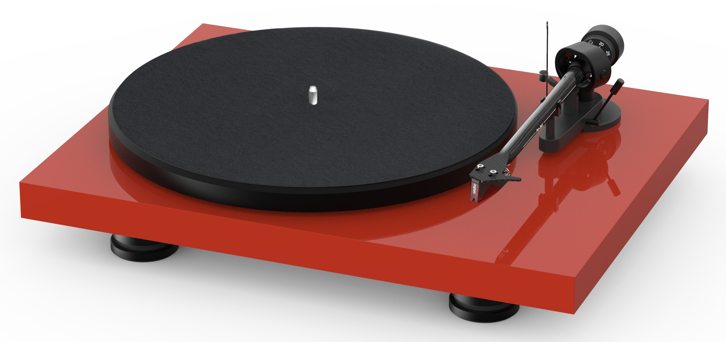 Pro-Ject Debut Carbon EVO (Ortofon 2M Red) high gloss red