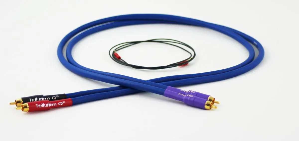Tellurium Q Blue Interconnect RCA Phono 1,0m