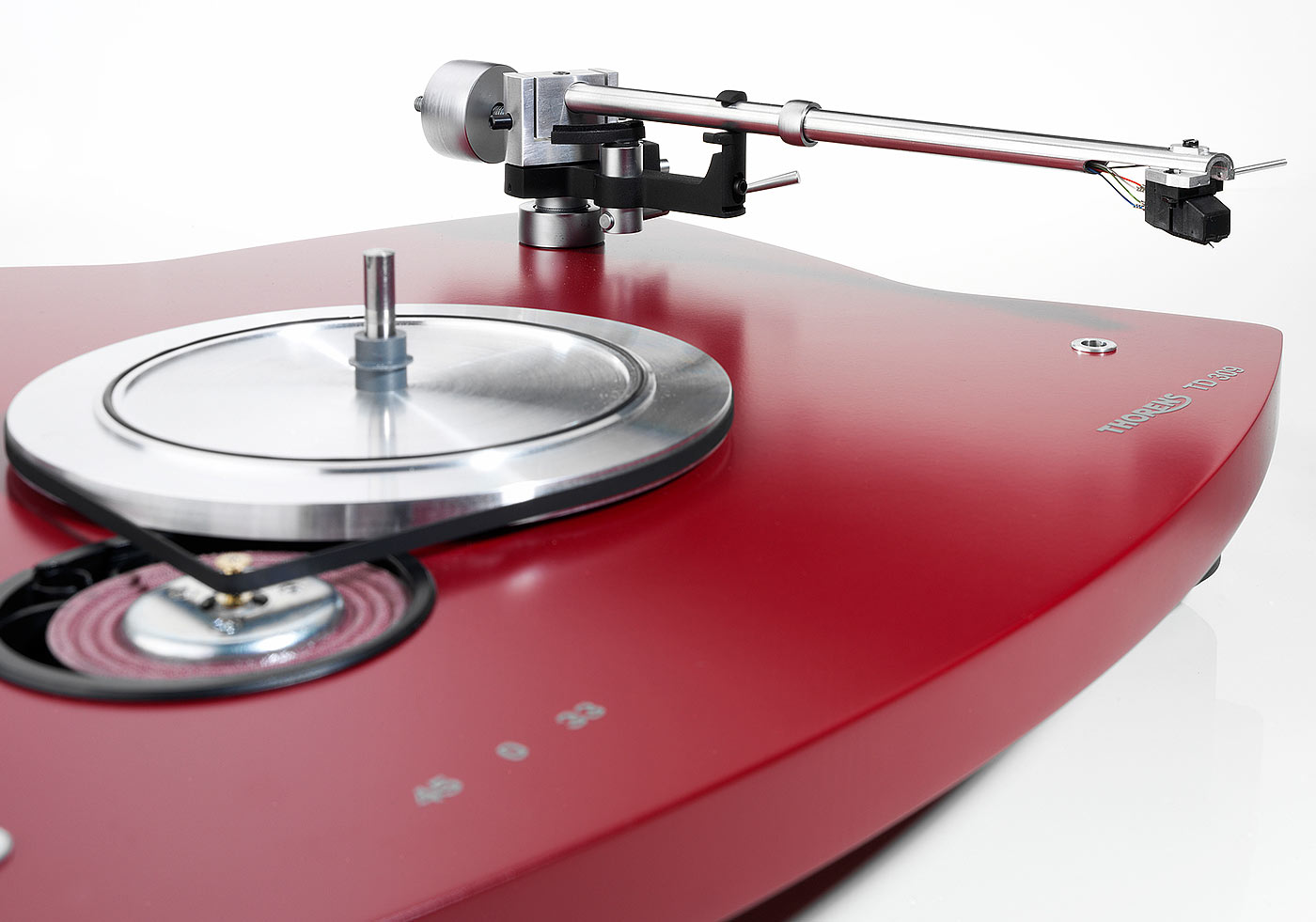 Thorens TD 309 structure red