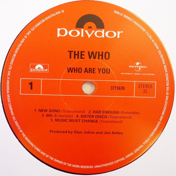 The Who - Who Are You (3715630)