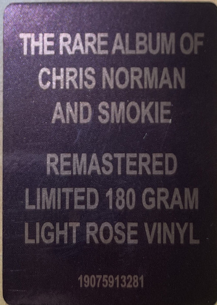 Chris Norman - Rock Away Your Teardrops [Light Rose Vinyl] (19075913281)
