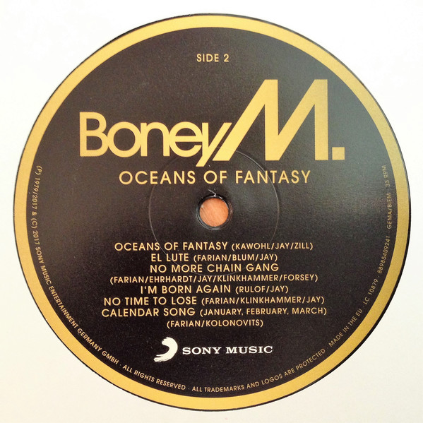 Boney M. - Oceans Of Fantasy (88985409241)
