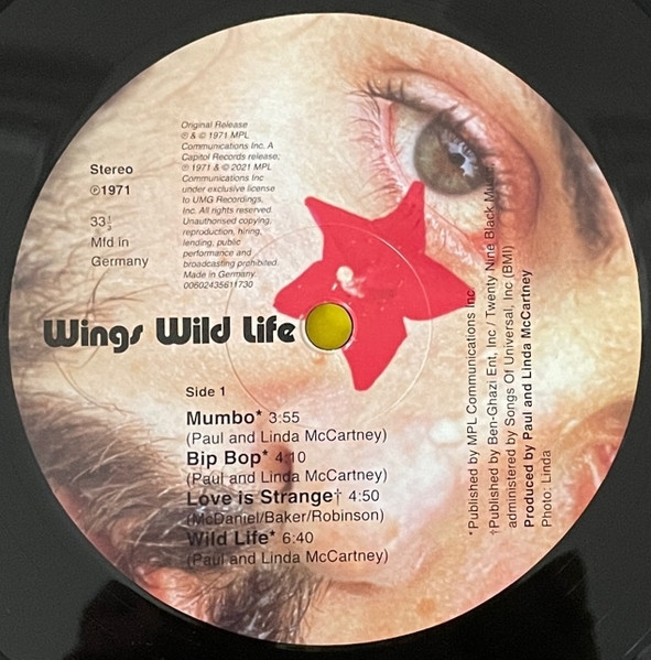 Paul McCartney And Wings - Wild Life [Half Speed Mastering] (00602435611730)