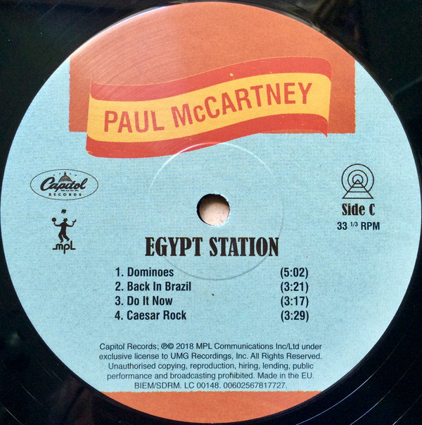 Paul McCartney - Egypt Station (00602567545033)