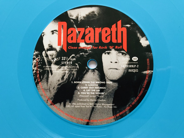 Nazareth - Close Enough For Rock 'N' Roll (SALVO389LP)
