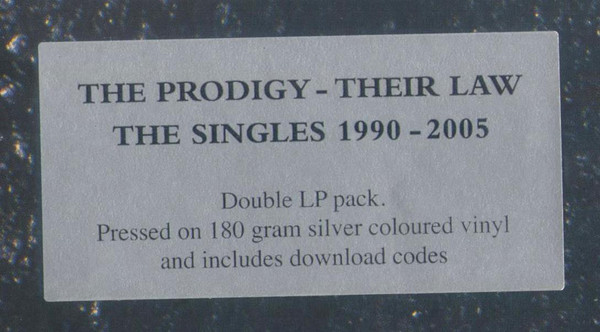 The Prodigy - Their Law - The Singles 1990-2005 (XLLP190)