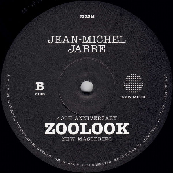 Jean-Michel Jarre - Zoolook [40th Anniversary Edition] (0198028693813)