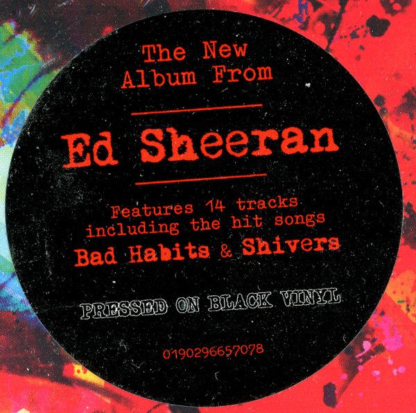 Ed Sheeran - = (Equals) [Black Vinyl] (0190296657078)