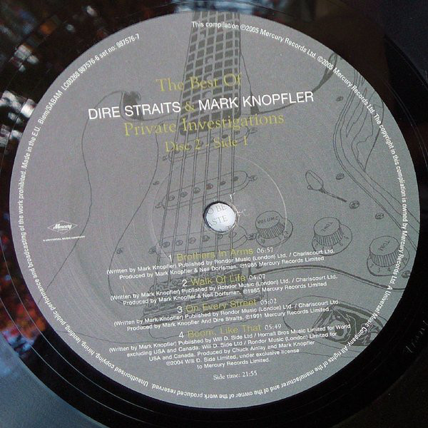 Dire Straits & Mark Knopfler - Private Investigations - The Best Of (987576-7)