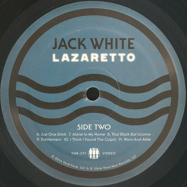 Jack White - Lazaretto (TMR-271)