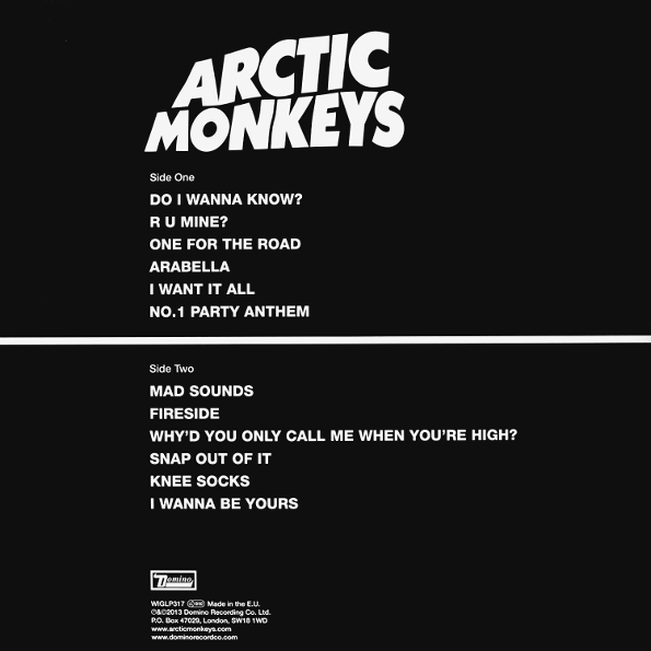 Arctic Monkeys - AM (WIGLP317)