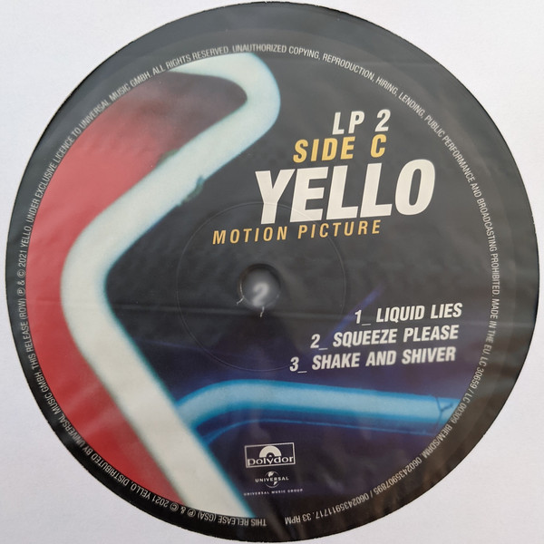 Yello - Motion Picture [Limited Edition] (0602435719474)