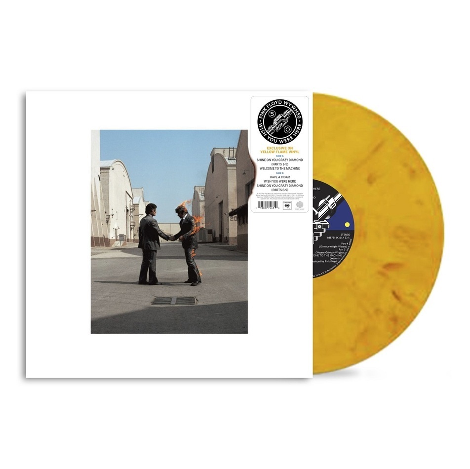 Pink Floyd - Wish You Were Here [Yellow Flame Vinyl] (198029746310)