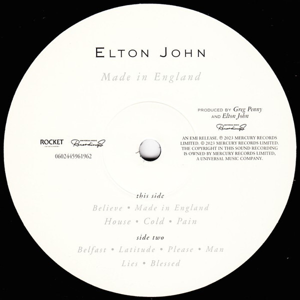 Elton John - Made In England (4596196)