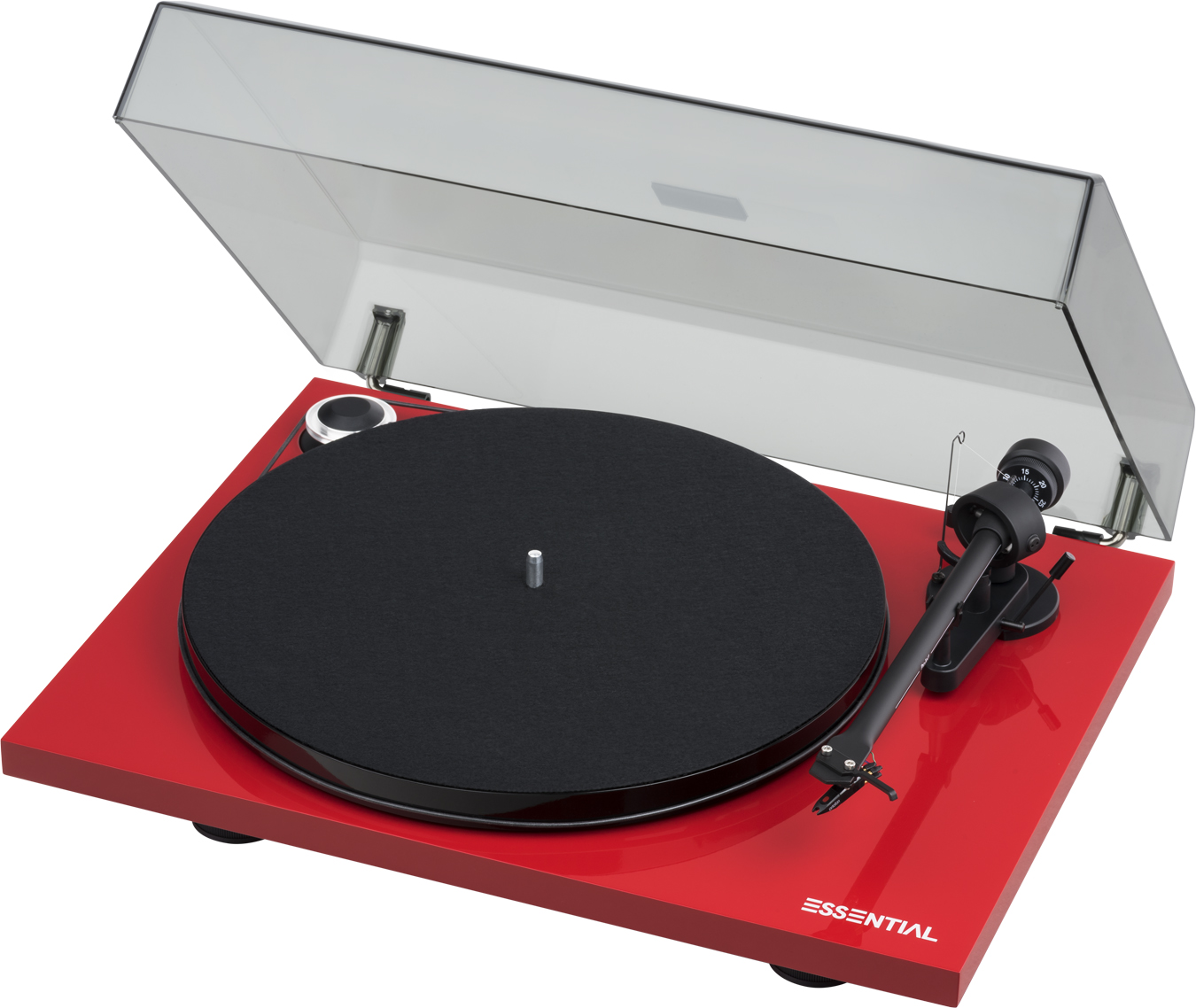 Pro-Ject Essential III BT (Ortofon OM 10) piano red