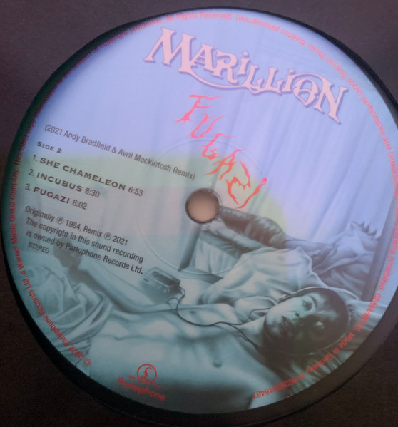 Marillion - Fugazi (0190295016487)