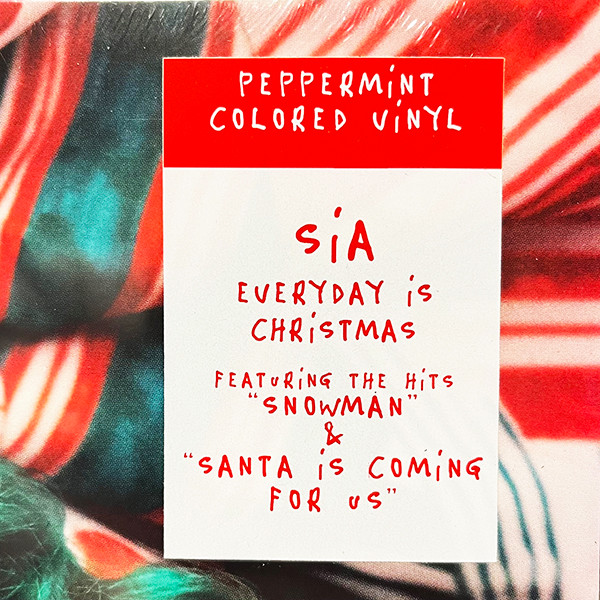Sia - Everyday Is Christmas [White, Green, Pink Splattered Vinyl] (075678604140)