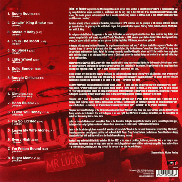 John Lee Hooker - The Very Best Of John Lee Hooker (CATLP126)