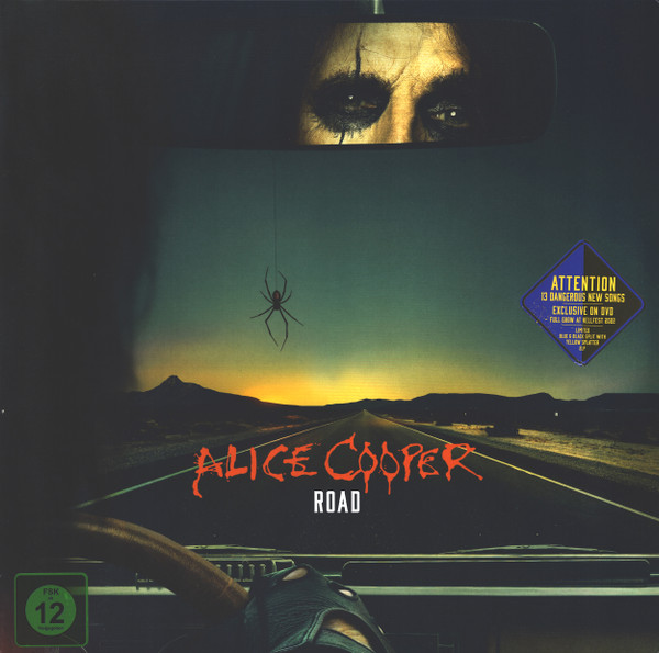 Alice Cooper - Road [Black/Blue Split & Yellow Splatter Vinyl] (0218617EMU\4029759188452)