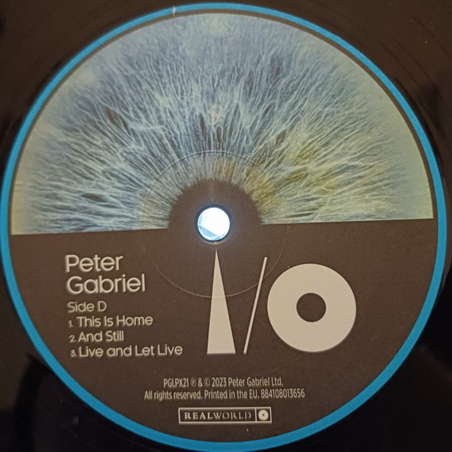 Peter Gabriel - I/O (Dark-Side Mixes) (PGLPX21)