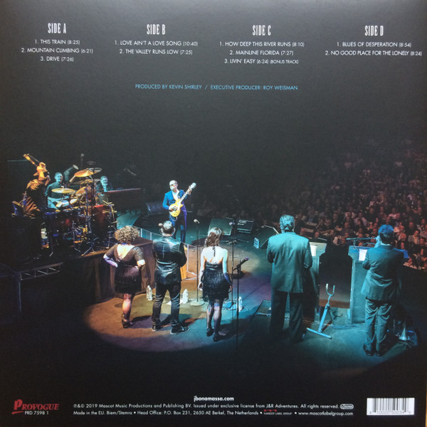 Joe Bonamassa - Live At The Sydney Opera House [Clear Vinyl] (PRD 7598 1)